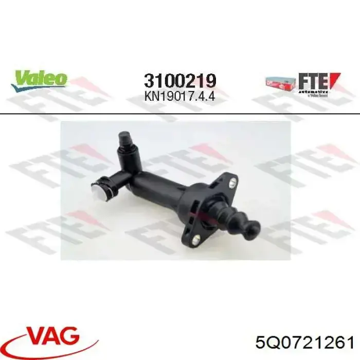 Cilindro receptor, embrague Seat Ibiza 5 KJ1, KJG