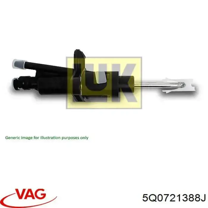 Cilindro de embrague VAG 5Q0721388J precio, desde 80,54 EUR