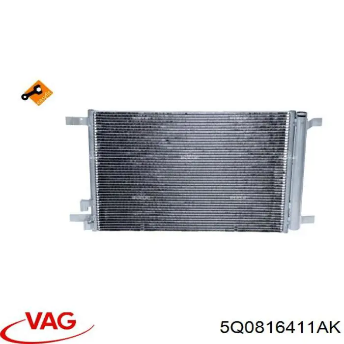 Aire acondicionado capacitor VAG 5Q0816411AK precio, desde 94,61 EUR