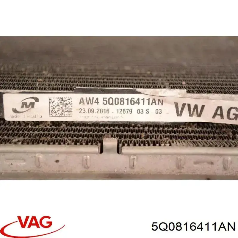 Aire acondicionado capacitor VAG 5Q0816411AN precio, desde 97,86 EUR