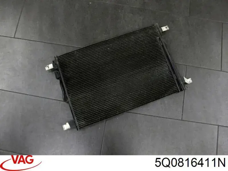 5Q0816411N VAG Radiador de aire acondicionado