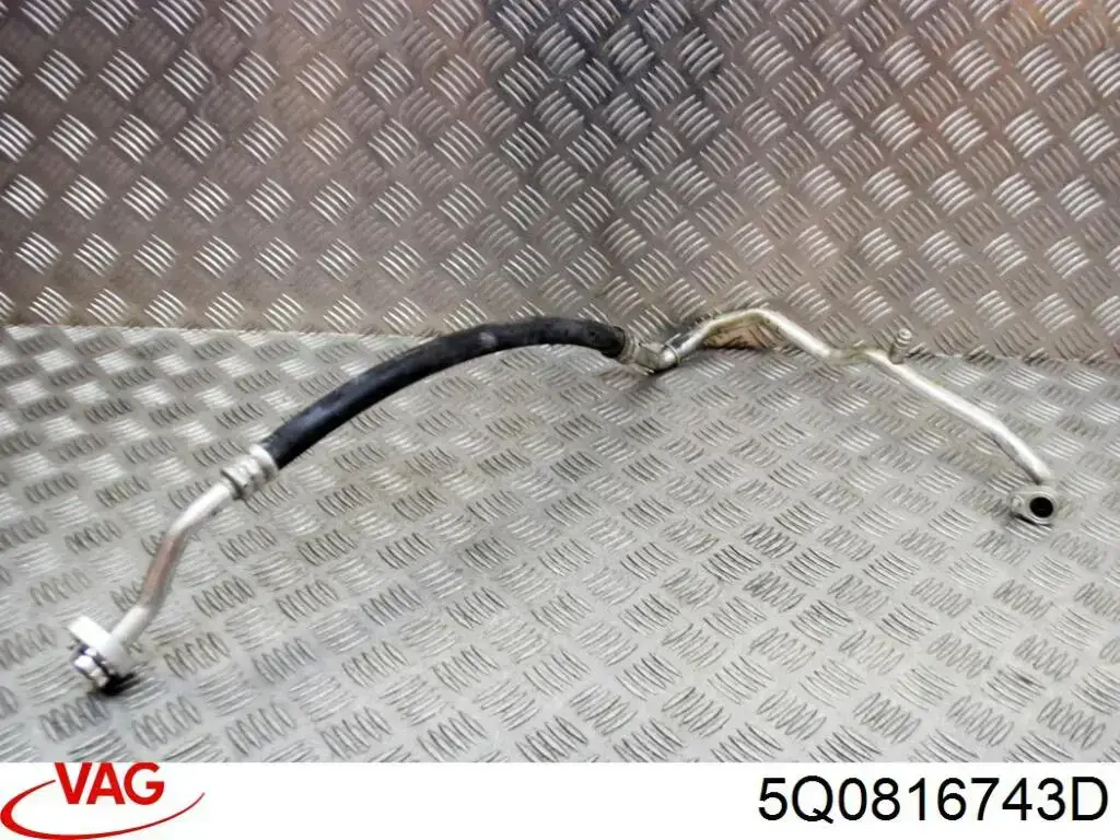 Manguera de aire acondicionado de evaporador al compresor VAG 5Q0816743D precio, desde 100,19 EUR