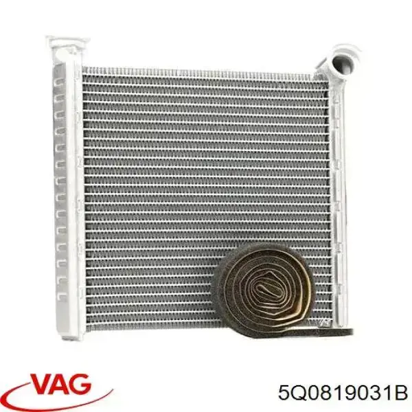 Comprar 5Q0819031B VAG Radiador calefacción