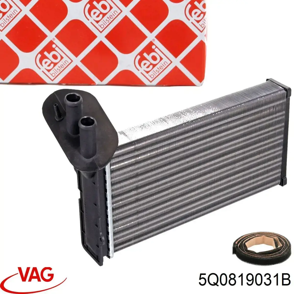 Radiador de calefacción Skoda Octavia NX3, NN3, PV3