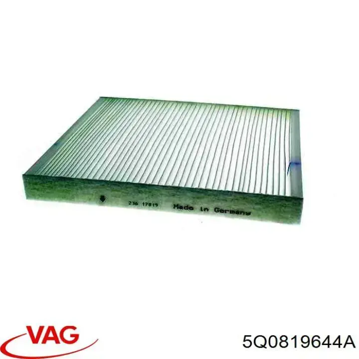Filtro de habitáculo 5Q0819644A VAG
