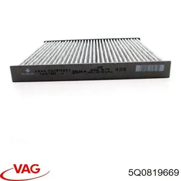 Filtro de cabina VAG 5Q0819669 precio, desde 12,34 EUR