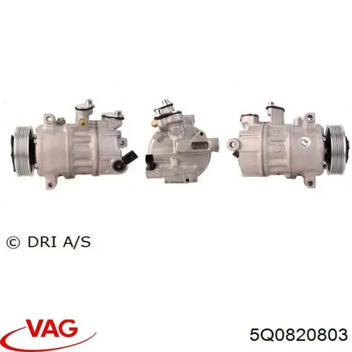 5Q0820803 VAG Compresor climatizador