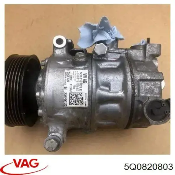Compresor de aire acondicionado 5Q0820803 VAG