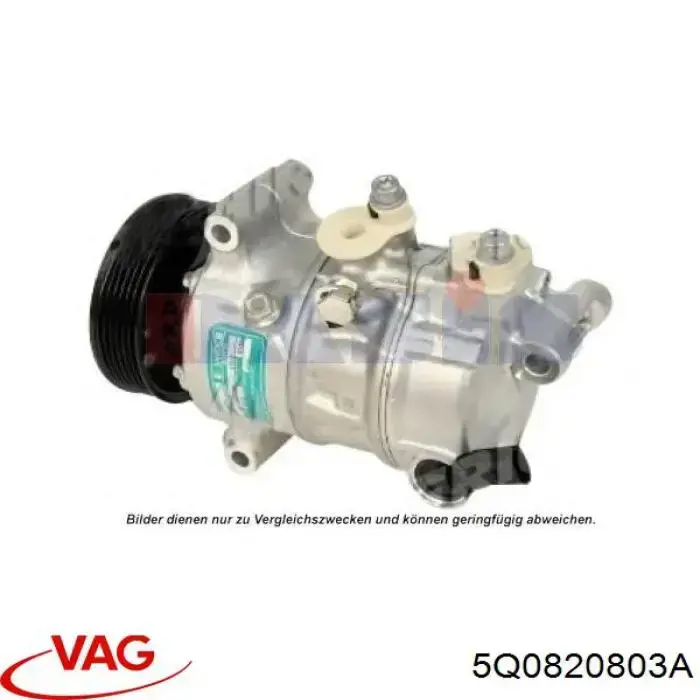 5Q0820803A VAG compresor de aire acondicionado