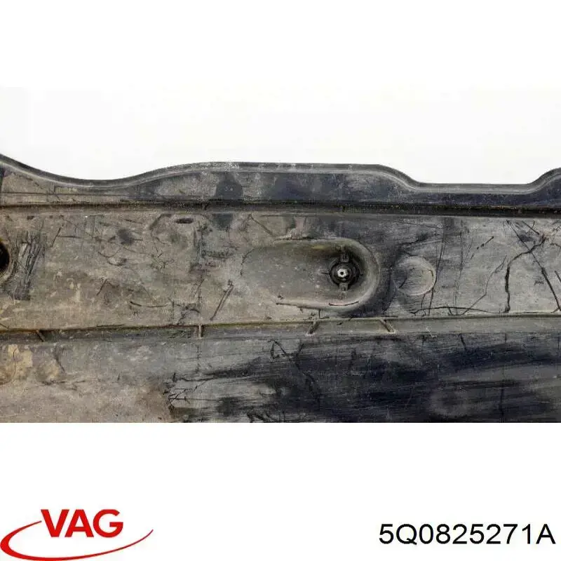 5Q0825271A VAG Protector de bajos delantero izquierdo