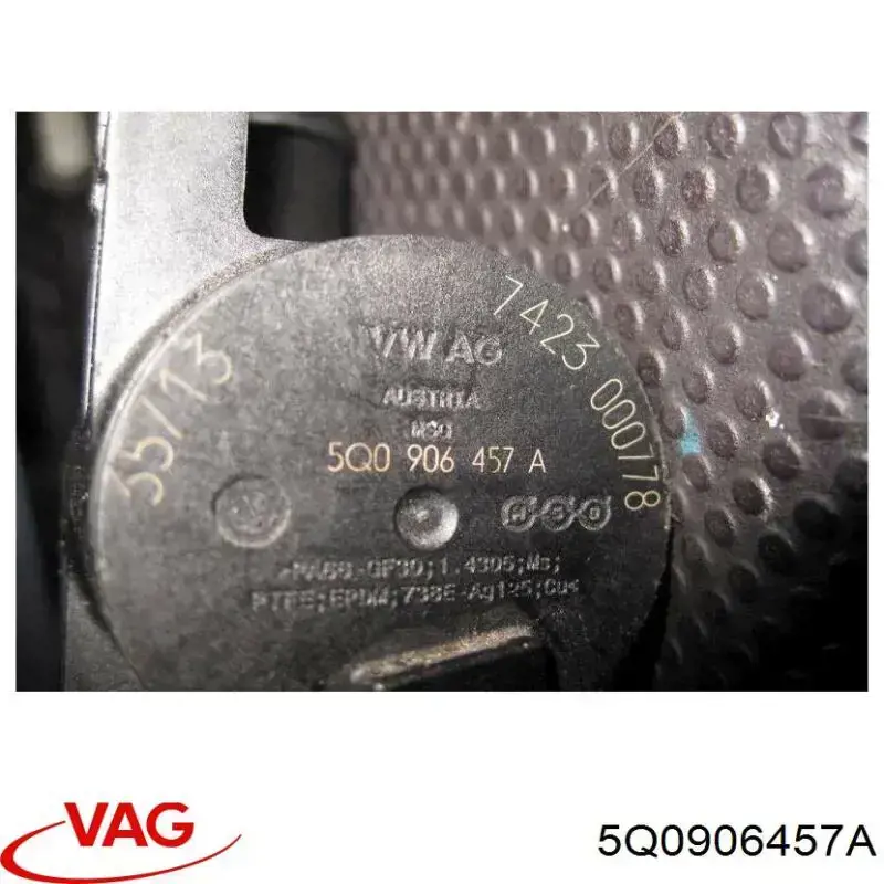 Válvula de control de refrigerante para Volkswagen Passat (B6, 3C5)