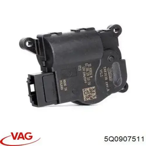 Actuador de compuerta de la calefacción 5Q0907511 VAG