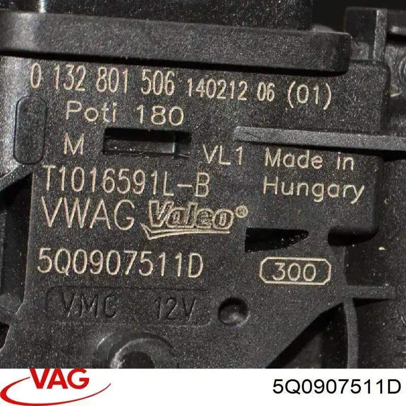 Comprar 5Q0907511D VAG Actuador de compuerta de la calefacción