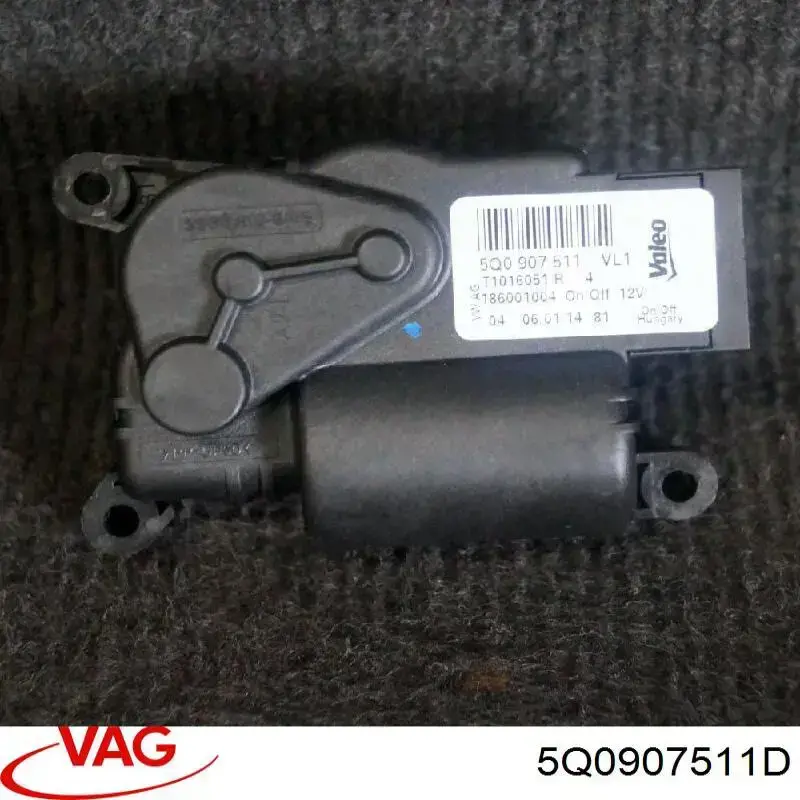 Actuador de compuerta de la calefacción 5Q0907511D VAG