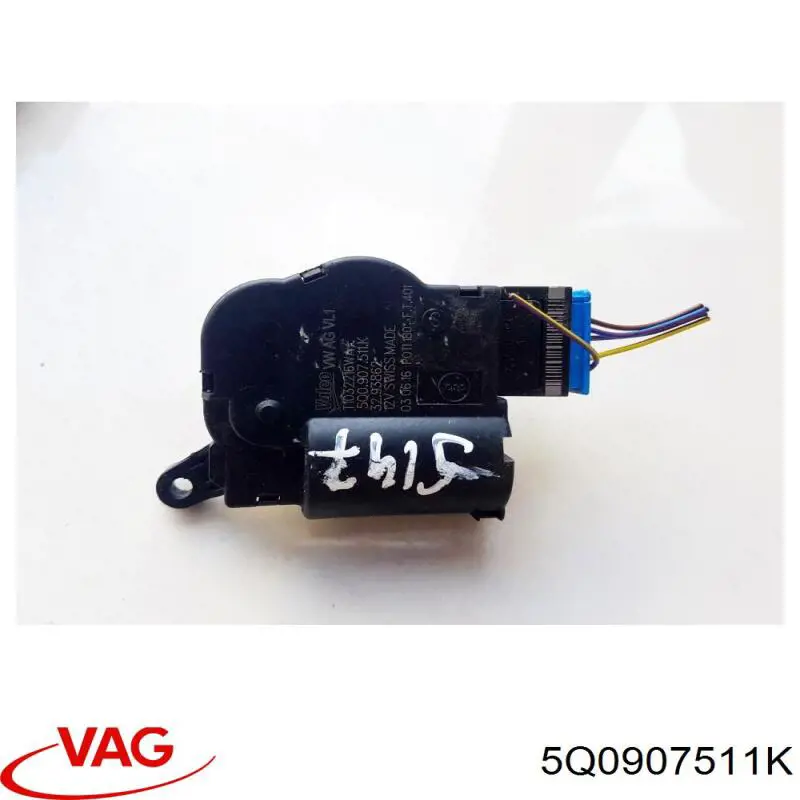 Comprar 5Q0907511K VAG Actuador de compuerta de la calefacción