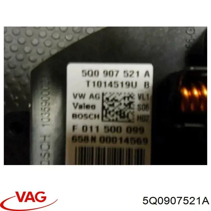 Control De Velocidad De El Ventilador De Enfriamiento (Unidad De Control) para Volkswagen Passat (B8, 3G2)
