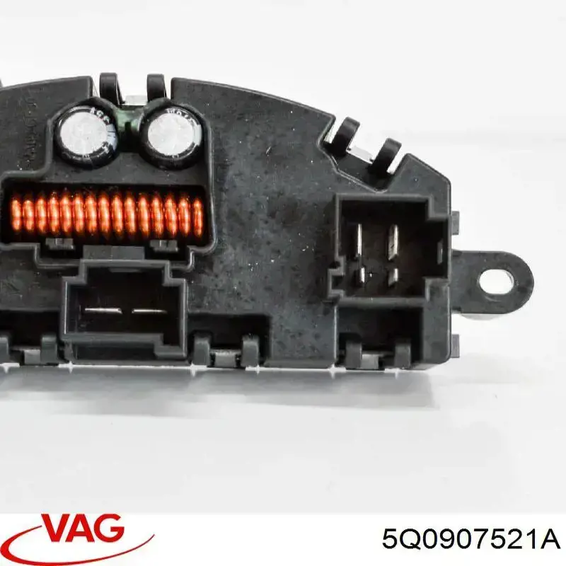 Resitencia, ventilador habitáculo VAG 5Q0907521A