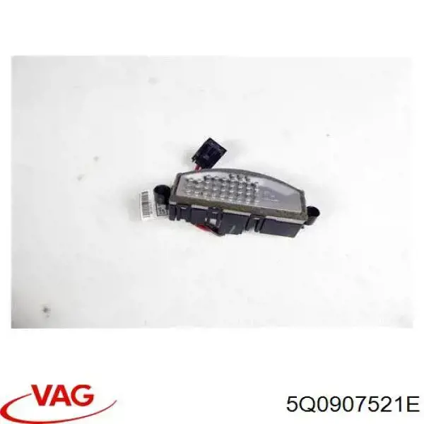 5Q0907521E VAG control de velocidad de el ventilador de enfriamiento (unidad de control)