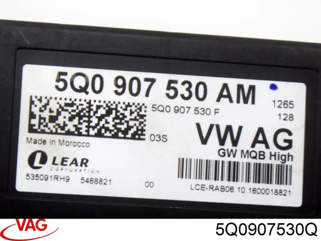Módulo de interfaz de diagnóstico VAG 5Q0907530Q