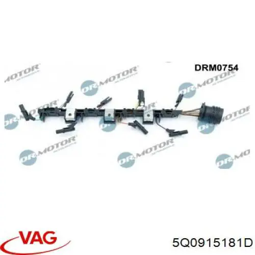 Cable de masa de batería 5Q0915181D VAG