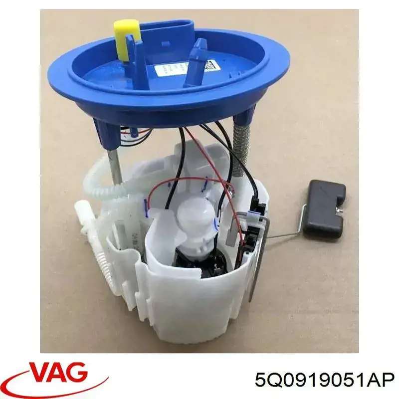 5WA919051C VAG módulo alimentación de combustible