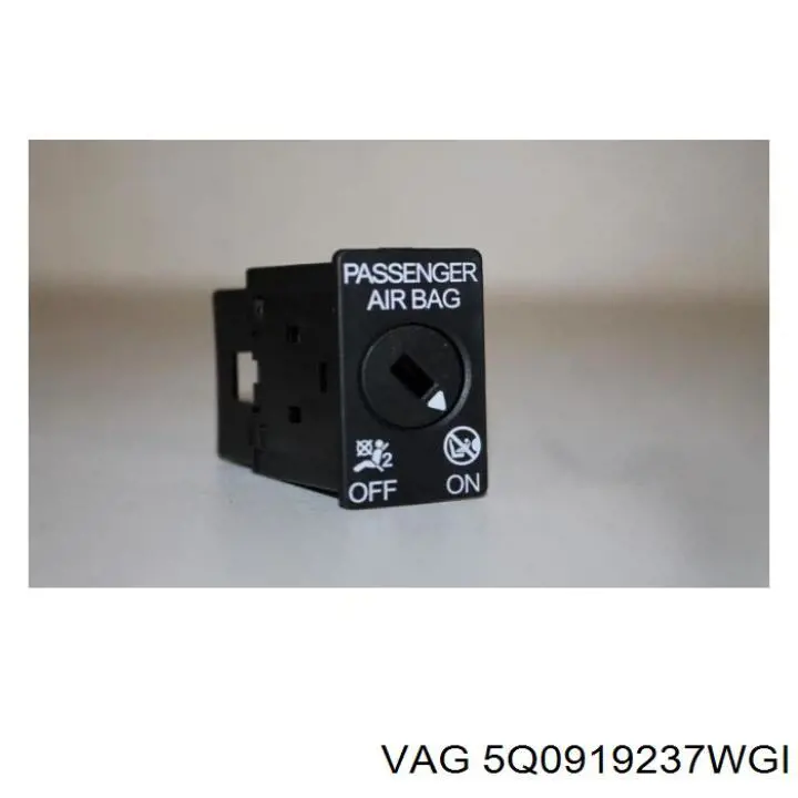 Interruptor de desactivación del airbag del pasajero VAG 5Q0919237WGI precio, desde 34,85 EUR