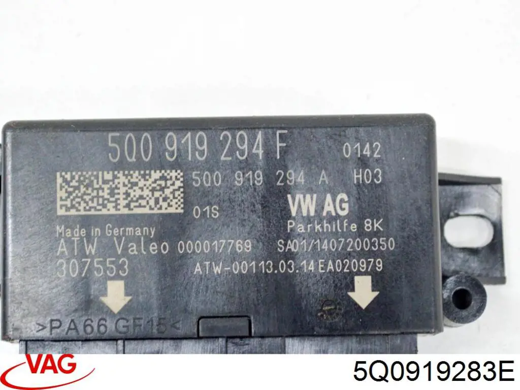 Comprar 5Q0919283B VAG Módulo de control del asistente de aparcamiento
