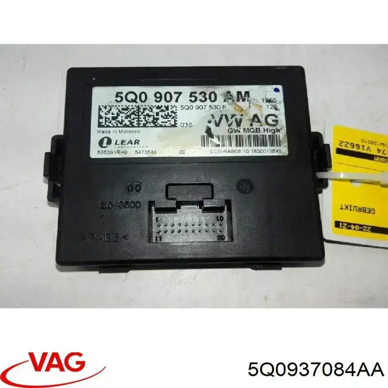 Comprar 5Q0937084AJZ00 VAG Módulo de confort