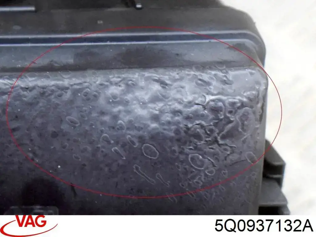 Tapa de la caja de fusibles VAG 5Q0937132A