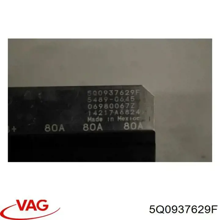 Fusibles 5Q0937629F VAG