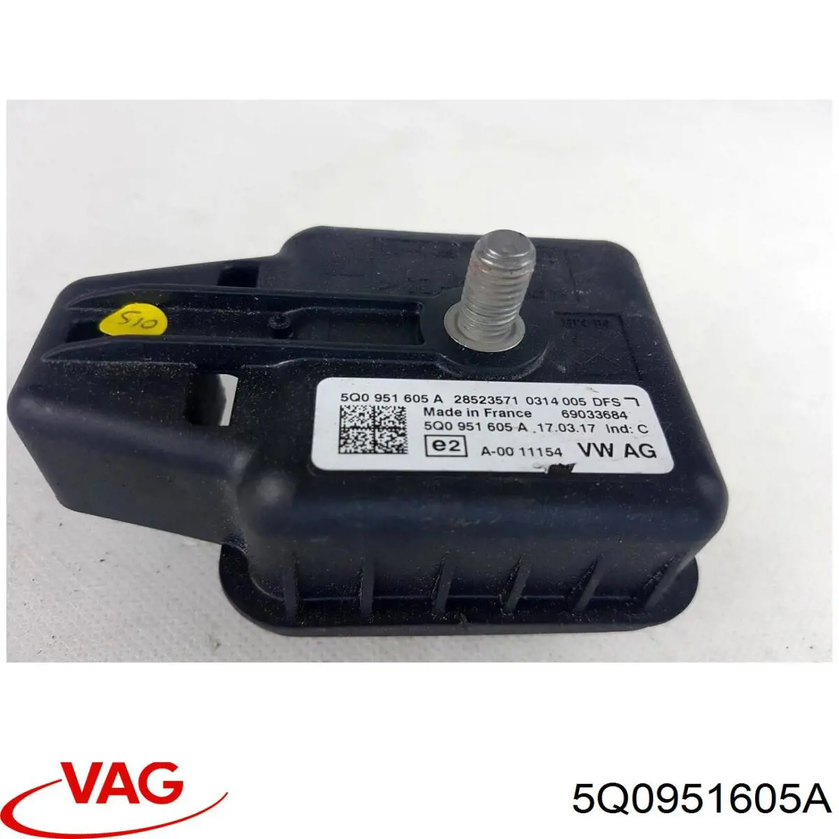 Sirena de alarma antirrobo 5Q0951605A VAG