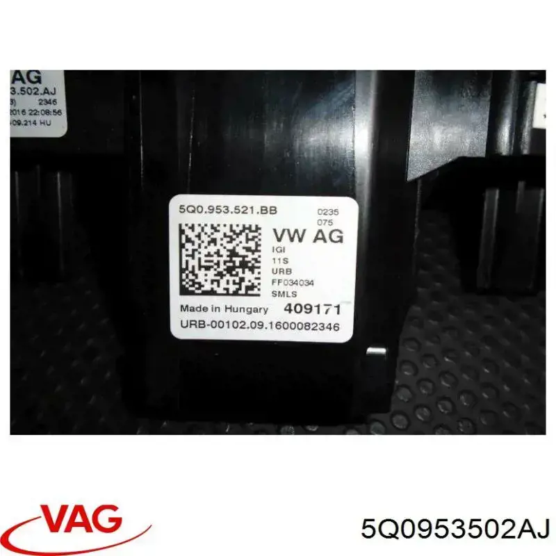 Comprar 5Q0953502AJ VAG Conmutador izquierdo de la columna de dirección