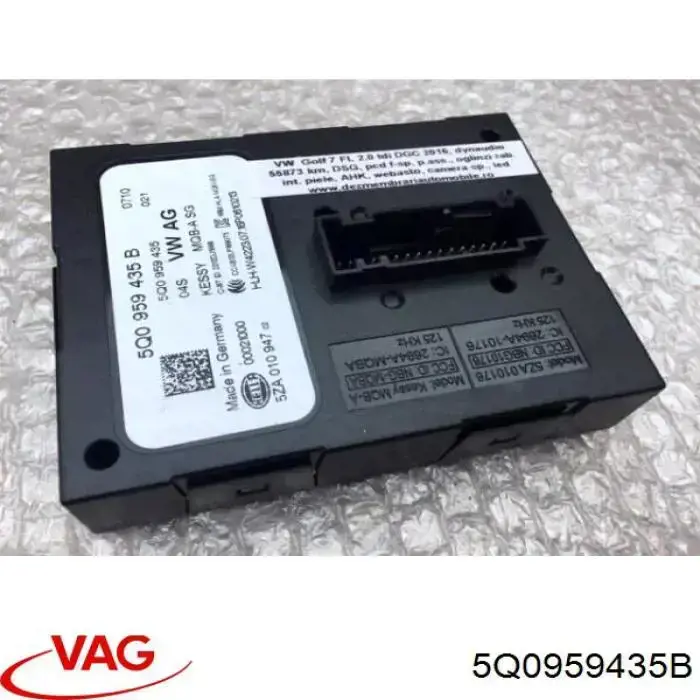 Módulo de control del inmovilizador VAG 5Q0959435B precio, desde 97,28 EUR