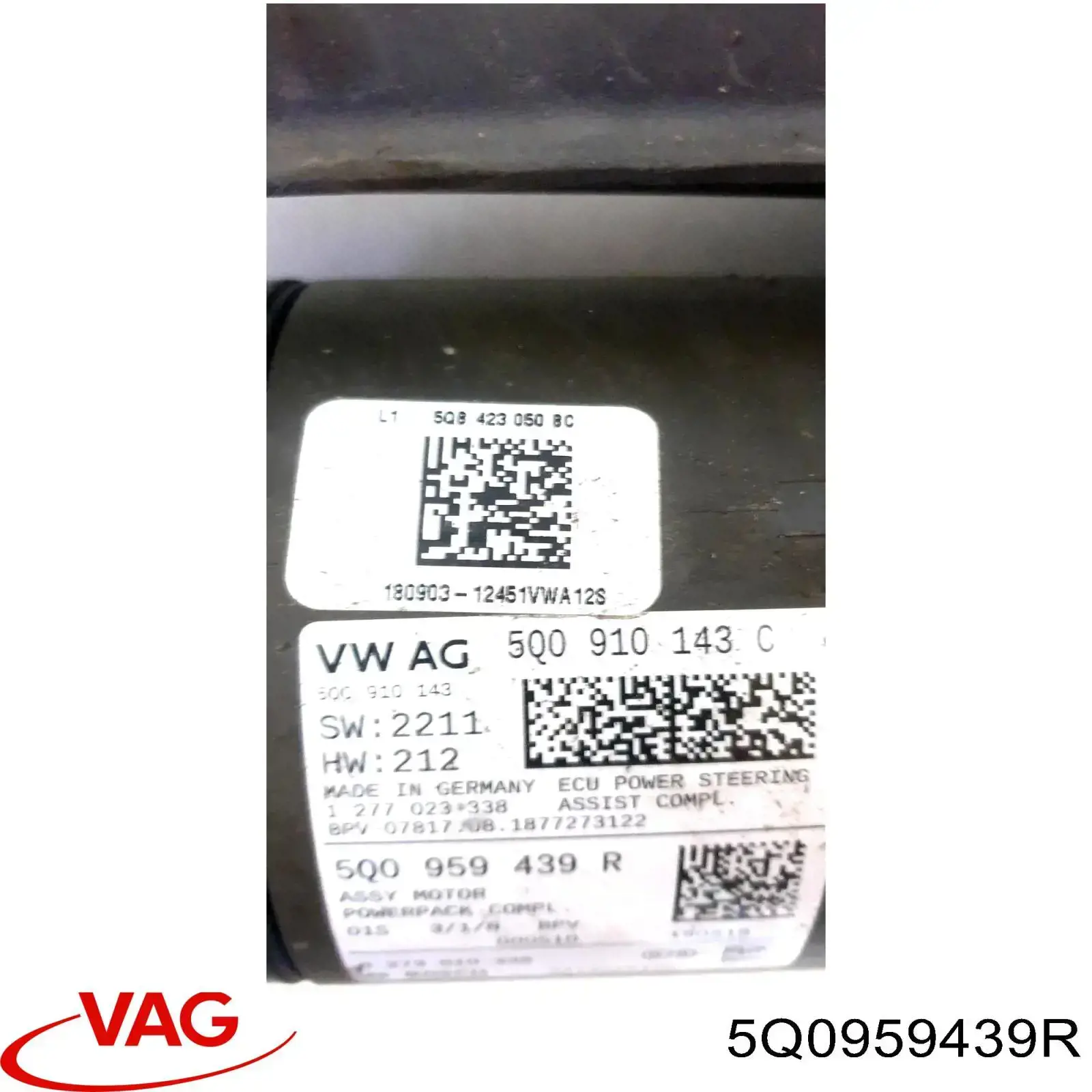 Engranaje de dirección VAG 5Q0959439R precio, desde 567,73 EUR