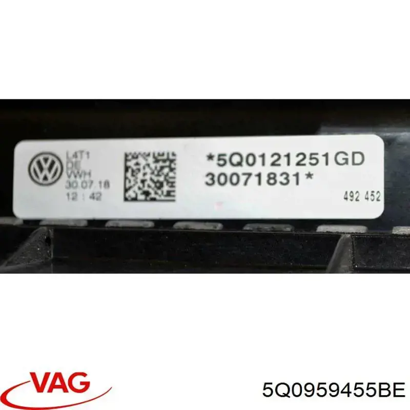 Comprar 5Q0959455BE VAG Ventilador de radiador
