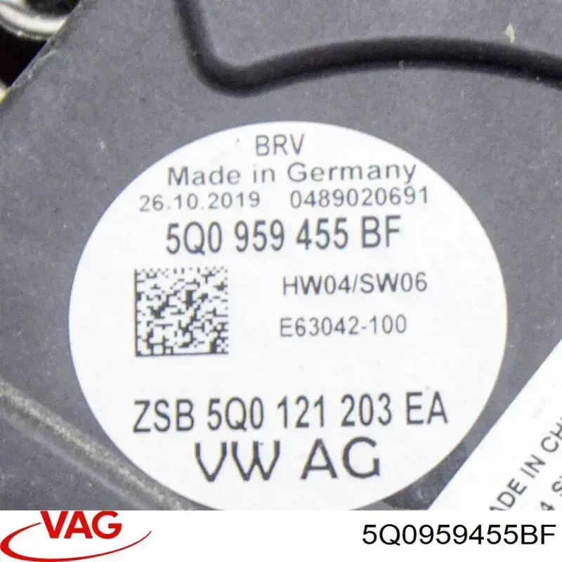 Ventilador de radiador 5Q0121203CC VAG