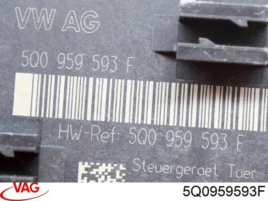 Unidad de confort de la puerta delantera VAG 5Q0959593F