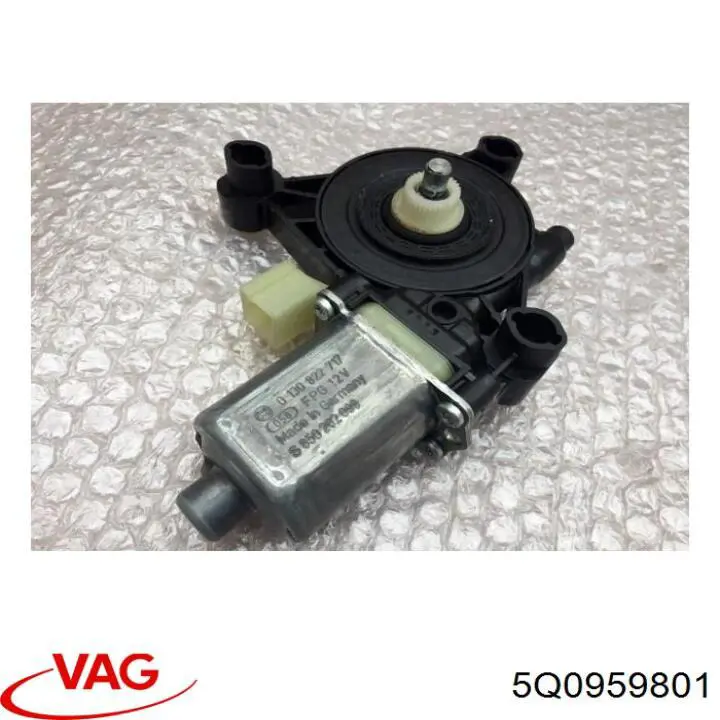 Motor del elevalunas de la puerta trasera izquierda VAG 5Q0959801 precio, desde 45,01 EUR