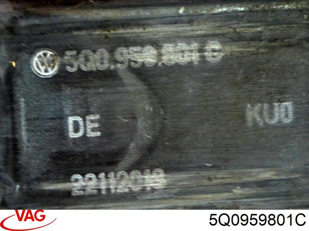 5Q0959801C VAG Motor elevalunas, puerta delantera izquierda