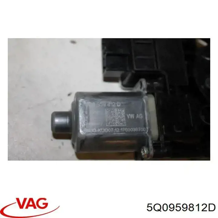 Motor del elevalunas de la puerta trasera derecha VAG 5Q0959812D precio, desde 52,27 EUR