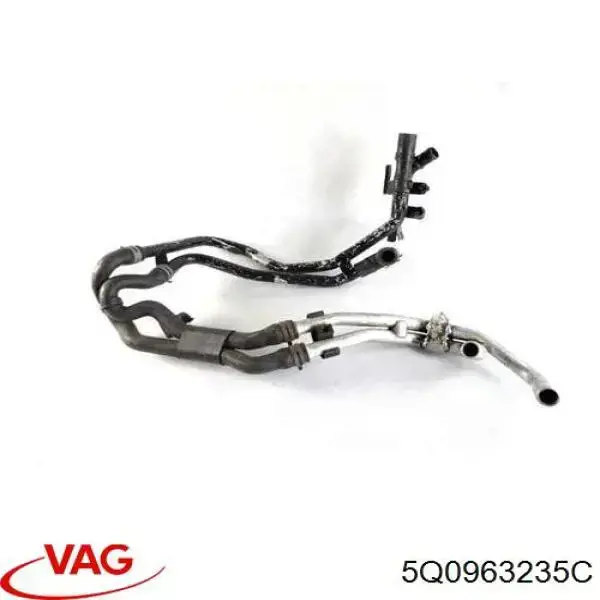 5Q0963235C VAG calentador electrico para sistema de calefaccion interior