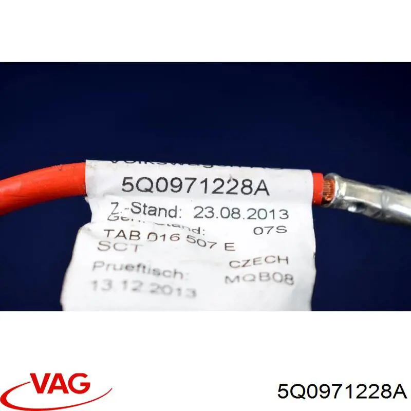 Cable de terminal positivo de batería VAG 5Q0971228A precio, desde 77,17 EUR
