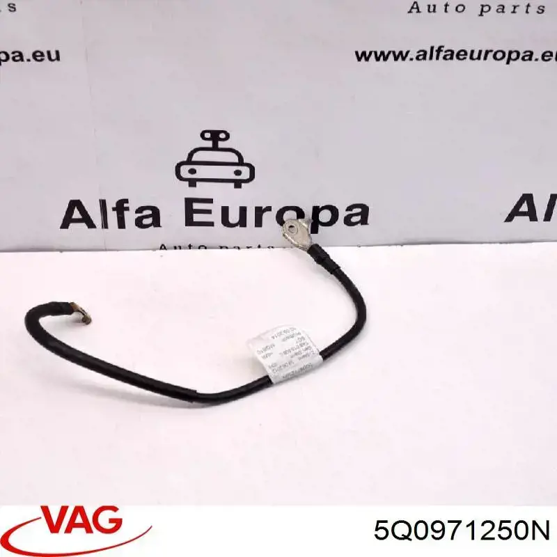 Cable de masa de batería VAG 5Q0971250N