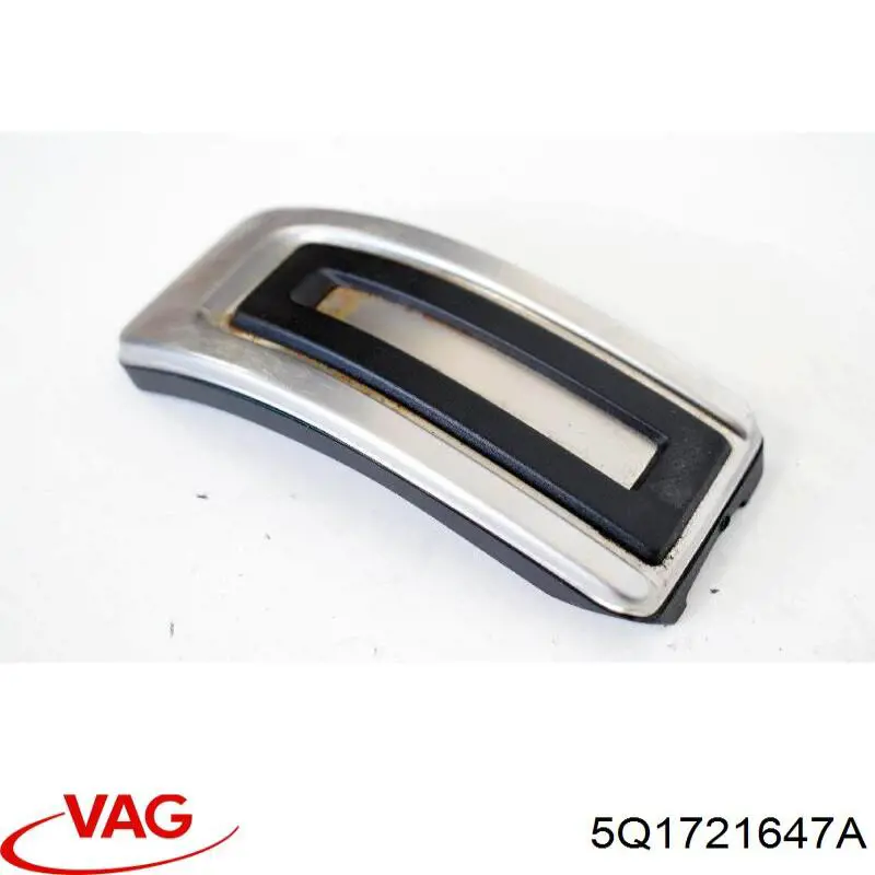 5Q1721647A VAG guarnición pedal, acelerador