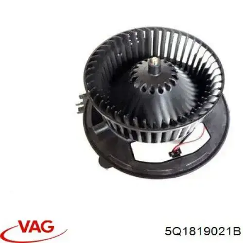 5Q1819021B VAG motor eléctrico, ventilador habitáculo