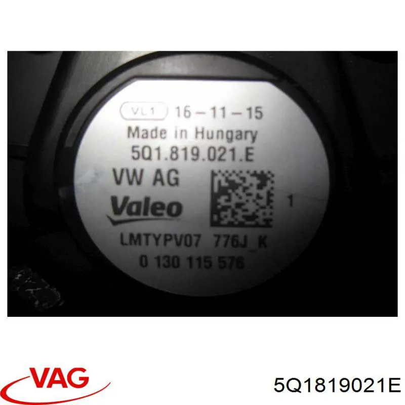 Ventilador de calefacción VAG 5Q1819021E precio, desde 63,22 EUR