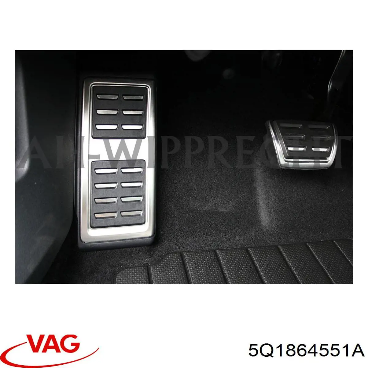 5Q1864551A VAG Revestimiento de pedal, juego