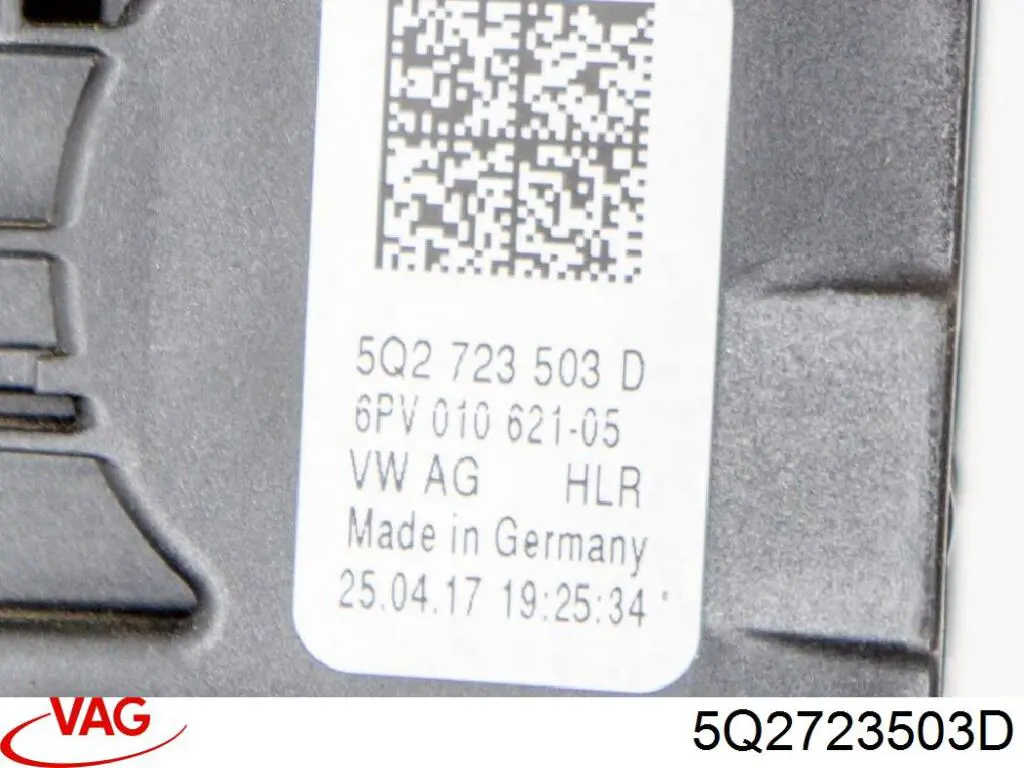 Pedal del acelerador 5Q2723503D VAG