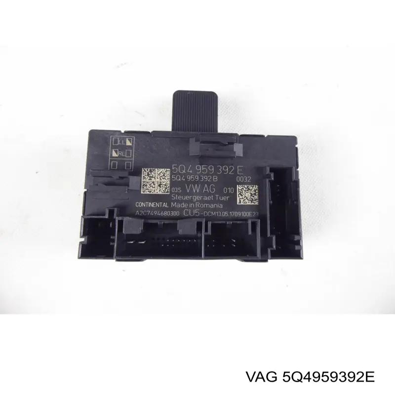 Unidad de confort de la puerta delantera VAG 5Q4959392E