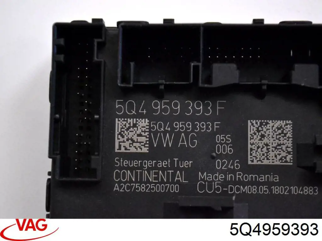 Módulo de confort VAG 5Q4959393 precio, desde 56,63 EUR